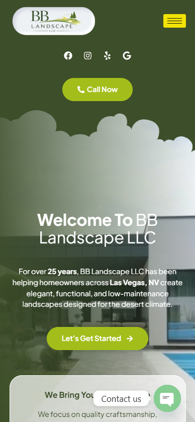 Mobile Website Preview